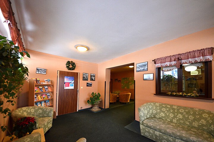 Lobby sitting area