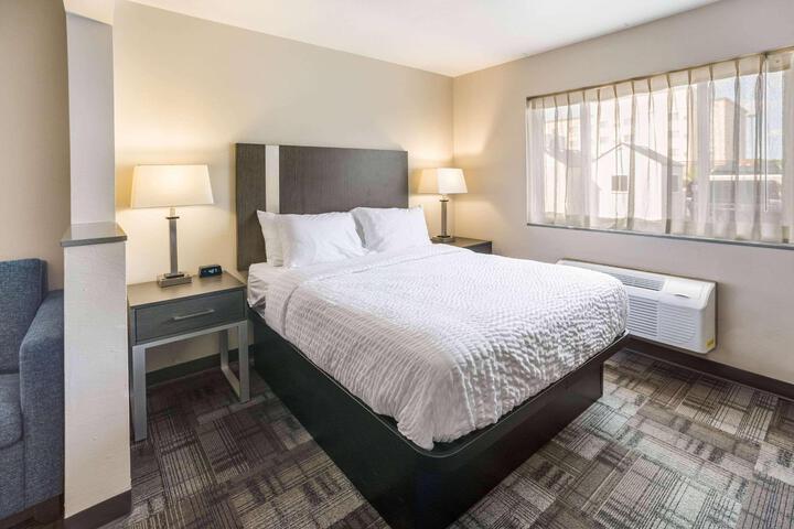 1 Queen Bed Mobility Accessible Bathtub with Grab Bars (6 of 19)