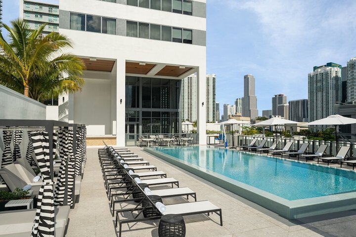 Rooftop pool