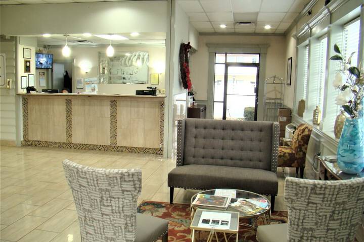 Lobby sitting area