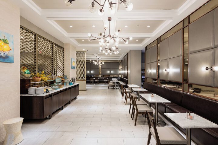 Breakfast area