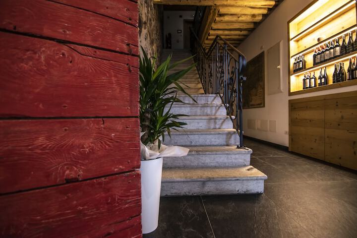 Interior entrance