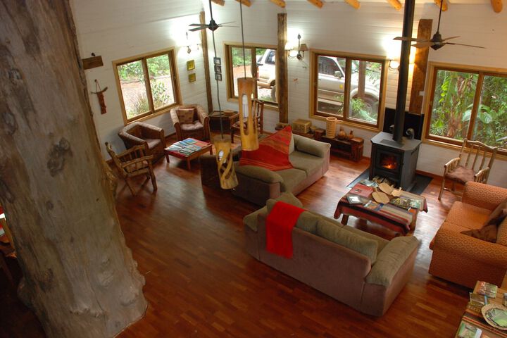 Interior entrance