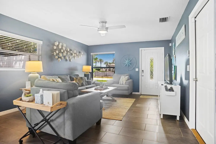 Photo of Modern Home Across From Beach 3 2 w 1 car Garage Large Fenced Yard With Deck