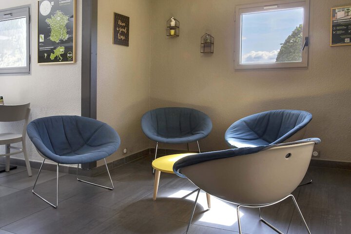 Lobby sitting area