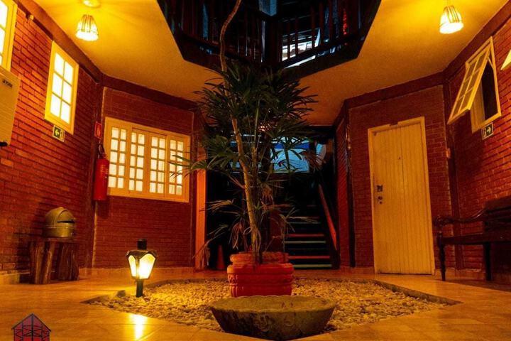 Interior entrance
