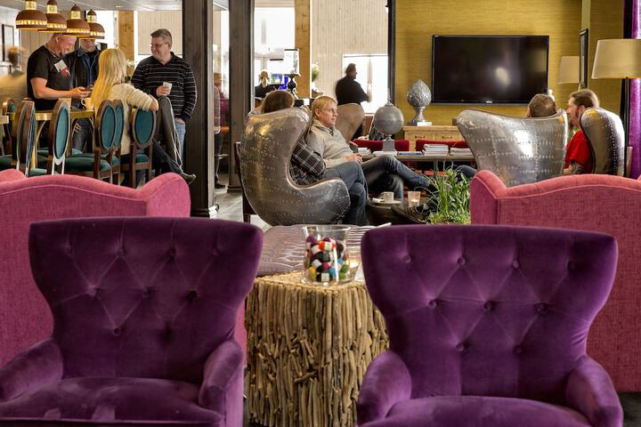 Lobby sitting area