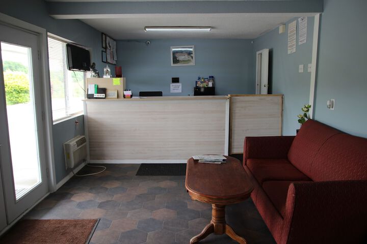 Interior entrance