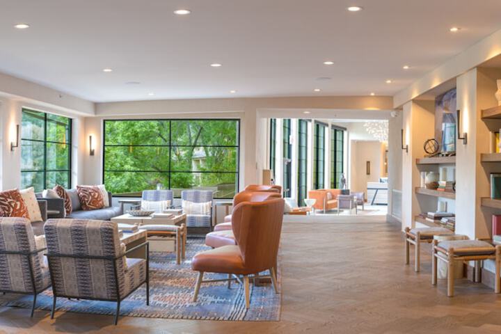 Lobby sitting area