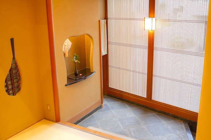 Interior entrance