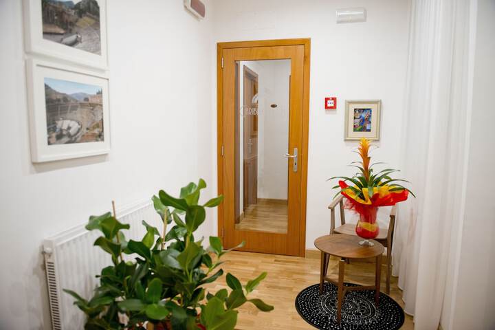 Interior entrance