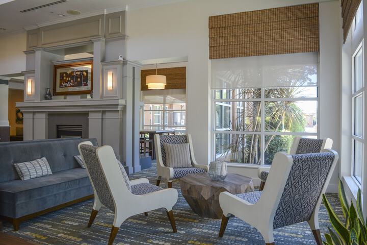 Lobby sitting area