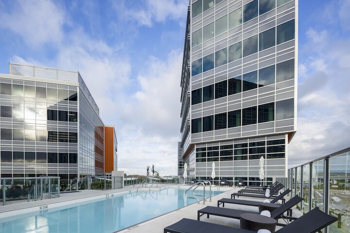 Rooftop pool