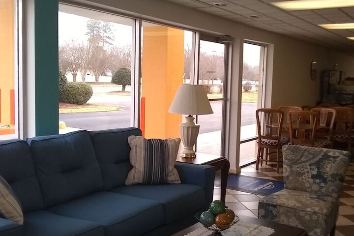 Lobby sitting area