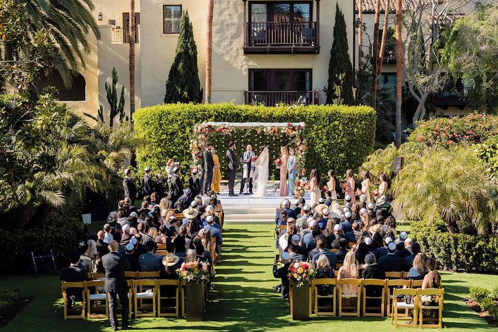 Indoor wedding