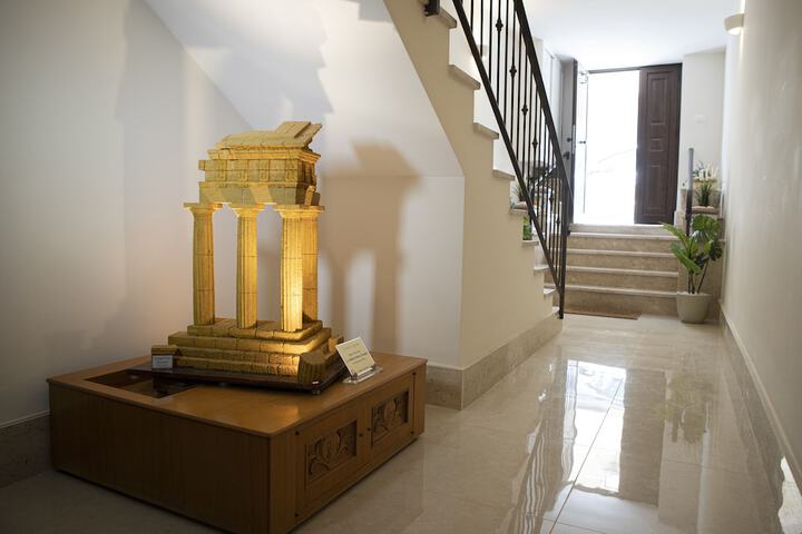 Interior entrance