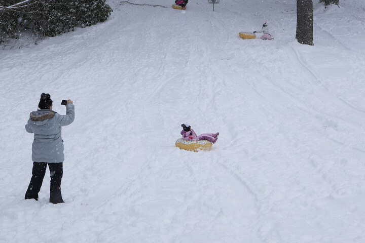 Sledding