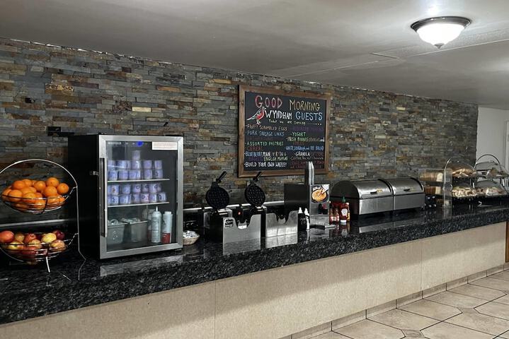 Breakfast area