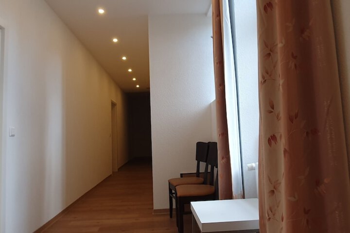 Interior entrance