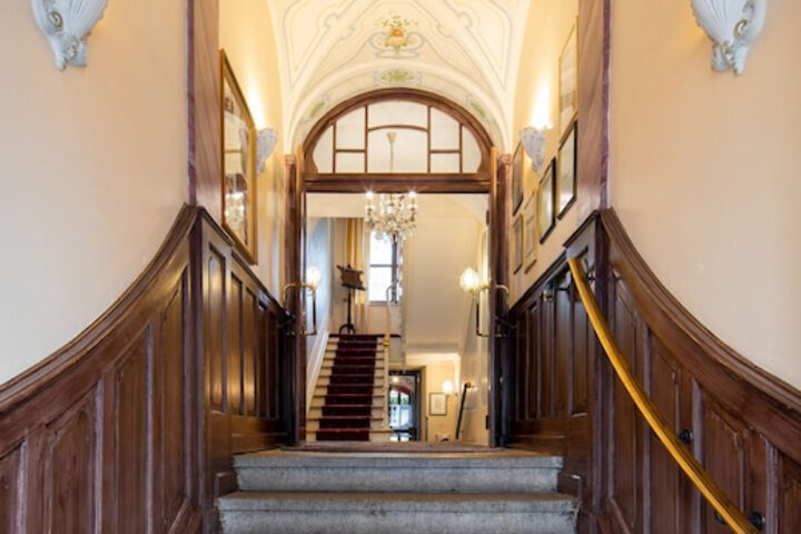 Interior entrance