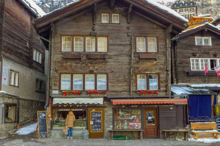 Kirchplatz Zermatt in Zermatt