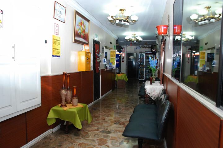 Interior entrance