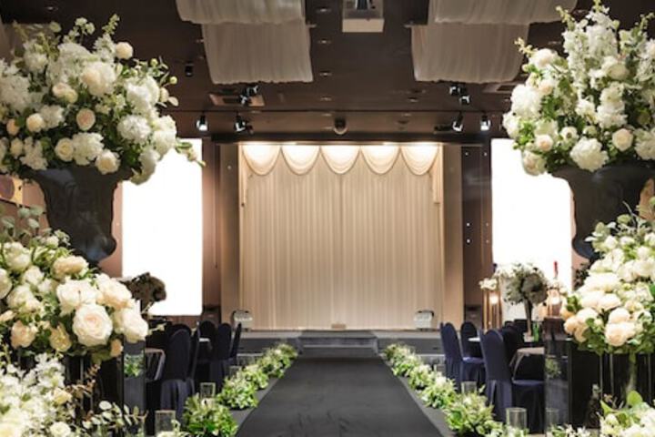 Indoor wedding