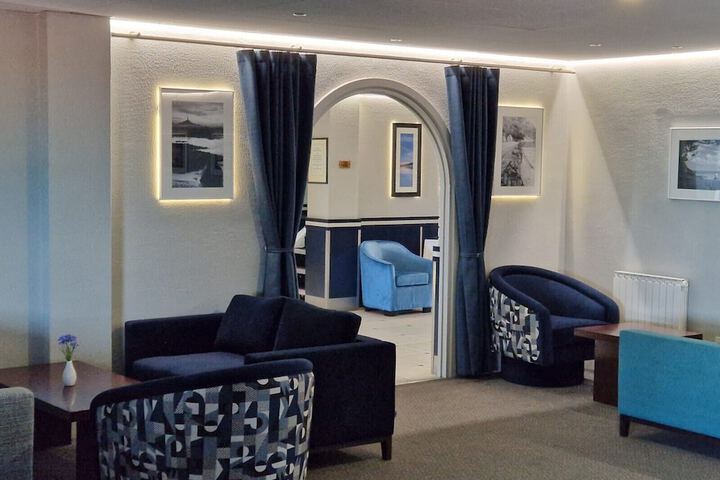 Lobby sitting area