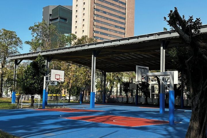 Tennis and Basketball Courts 45 of 90