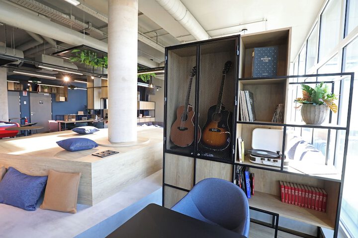 Lobby sitting area