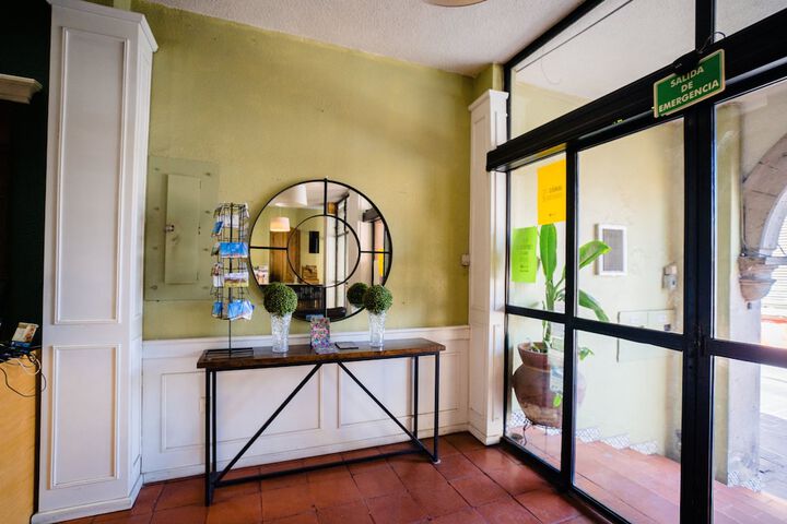 Interior entrance