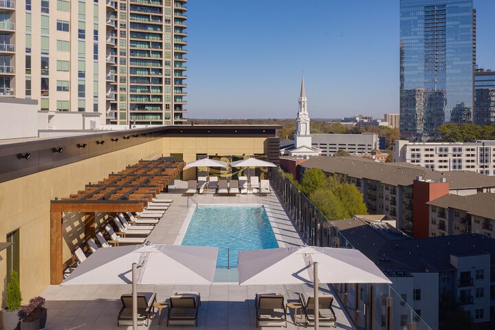 Rooftop pool