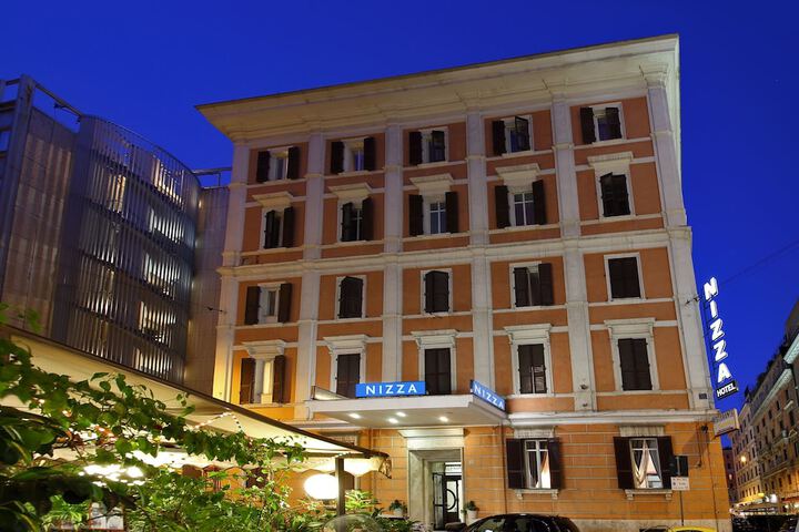 Front of property - evening/night