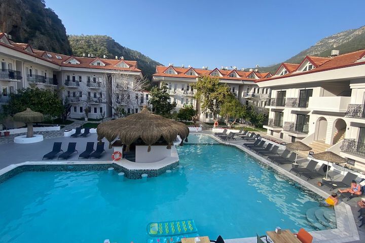 Outside Hotel