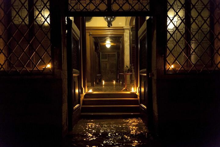 Interior entrance