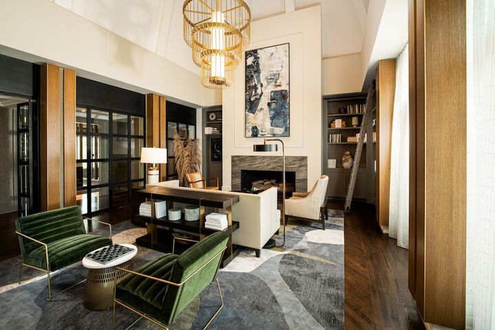 Lobby sitting area