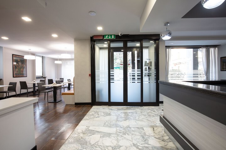 Interior entrance