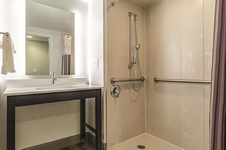 1 Queen Bed Mobility Hearing Impaired Accessible Room (9 of 17)
