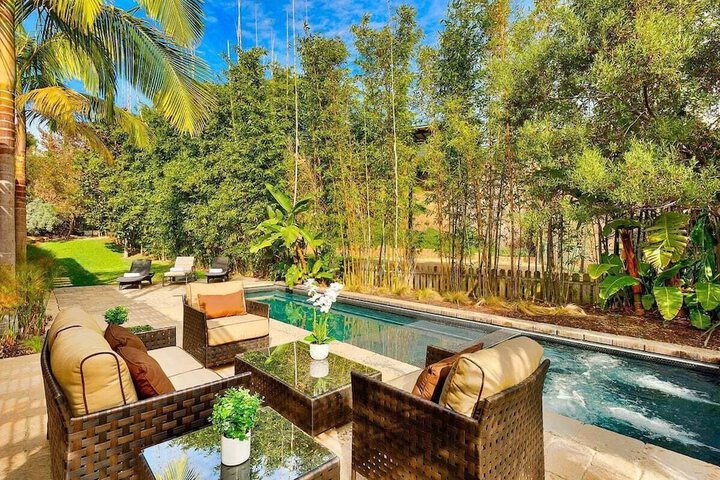 Exterior of Tropical 5BR La Jolla Retreat by NamaStay