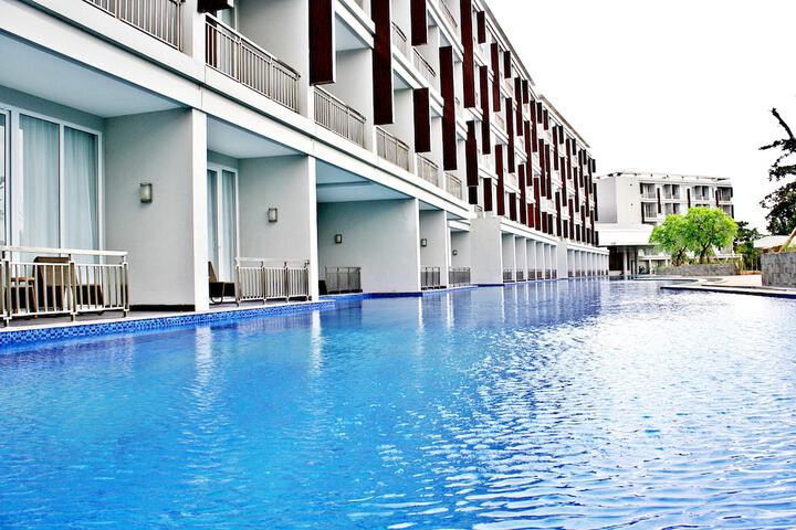 Outside Hotel