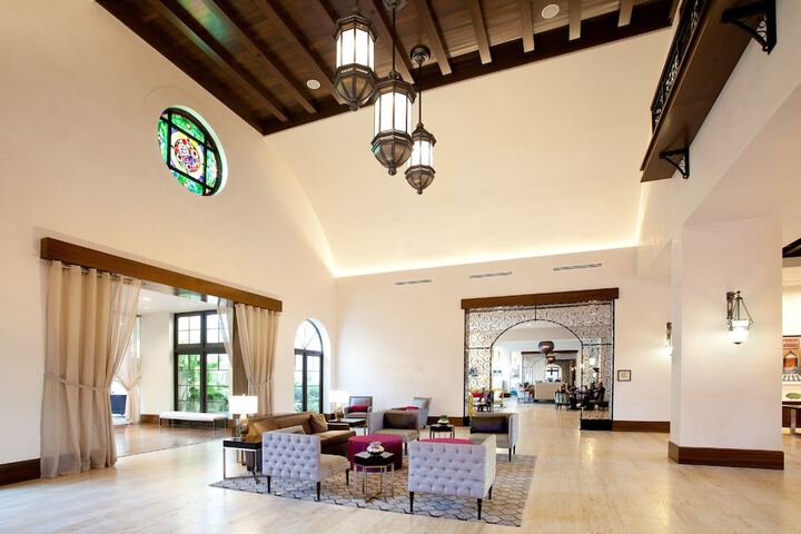 Lobby sitting area