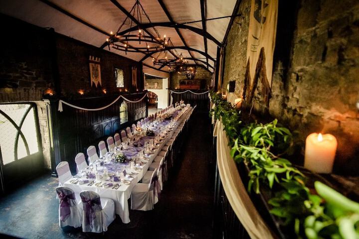 Indoor wedding
