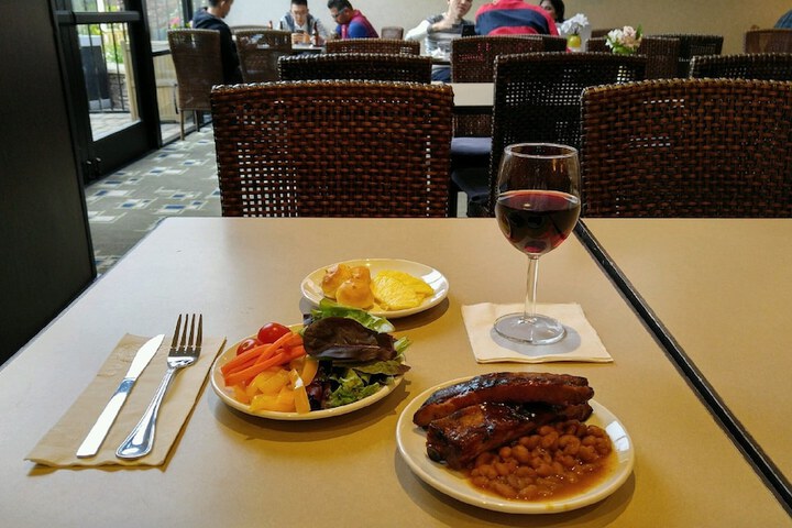 Couples dining