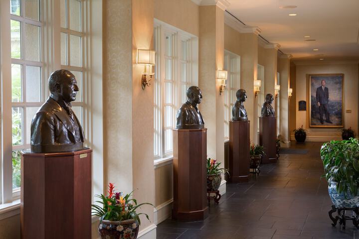 Interior entrance