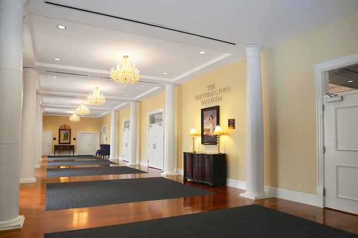 Reception hall
