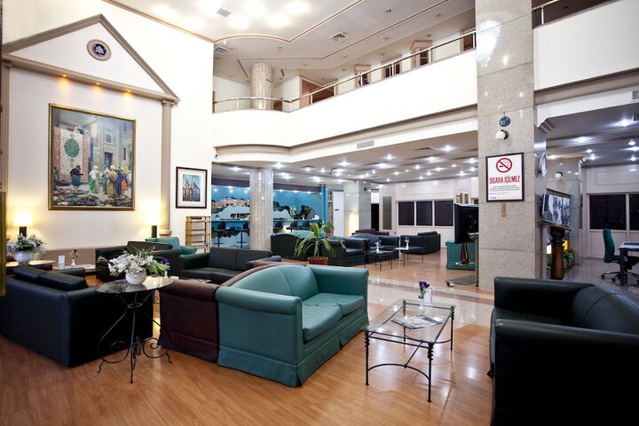 Interior entrance