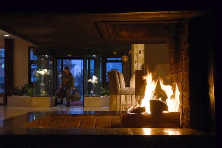 Interior entrance