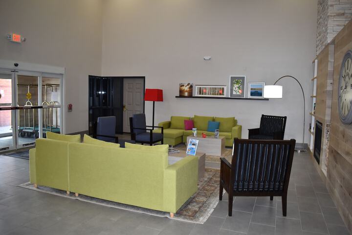 Lobby sitting area