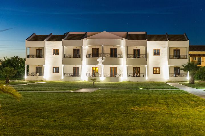 Front of property - evening/night