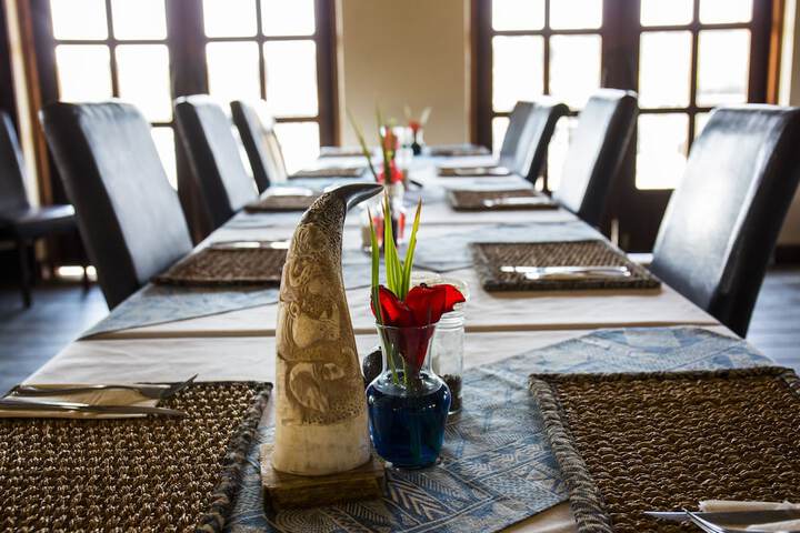 Breakfast area